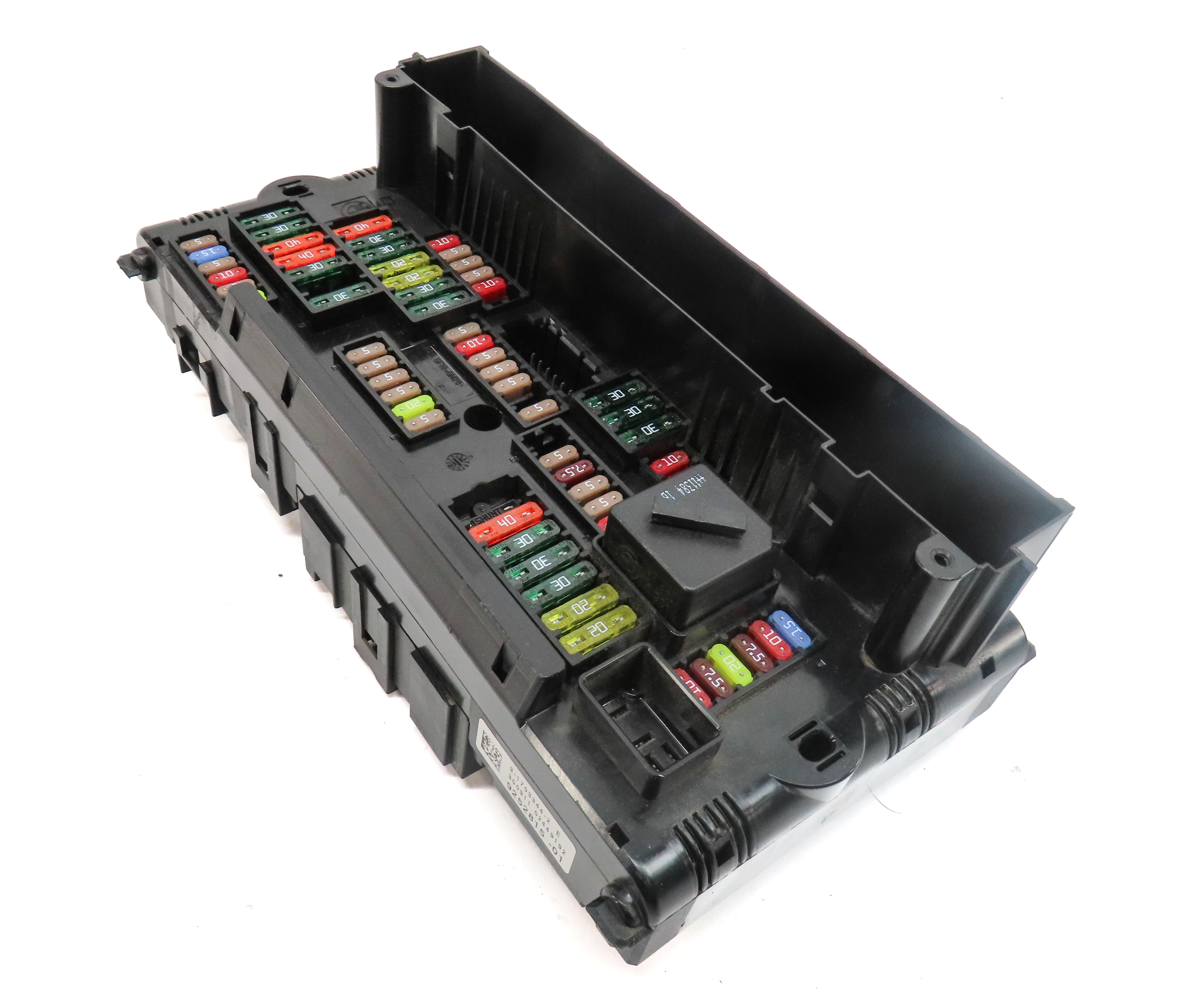 2012 BMW 5 6 7 SERIES F01 F10 F12 FRONT POWER DISTRIBUTION FUSE RELAY MODULE — exact item pictured